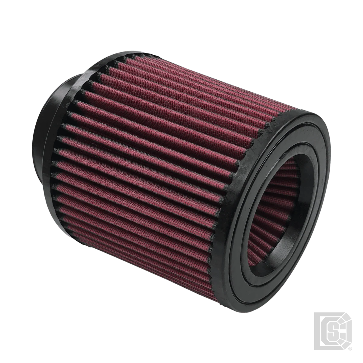 SB - Air Filter For Intake Kits 75-5025 Oiled Cotton Cleanable Red - KF-1038