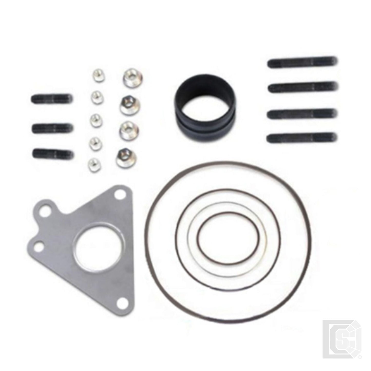 BorgWarner - MaxxForce DT & DT570 Turbo Install Kit - 11007110007