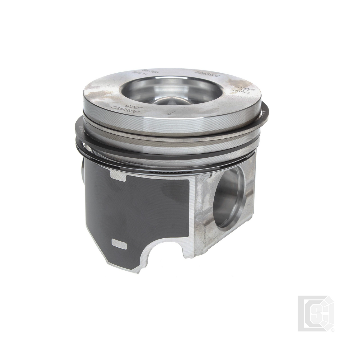 Mahle - Ford 6.0L Power Stroke Engine Piston Set (8)- 224-3902WR.020