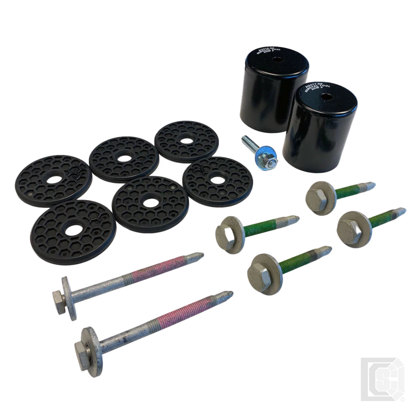 SB - Silicone Body Mount Kit For 1980-1996 Ford F-150 and 1980-1997 F-250 / F-350 6 Pc - 81-1008