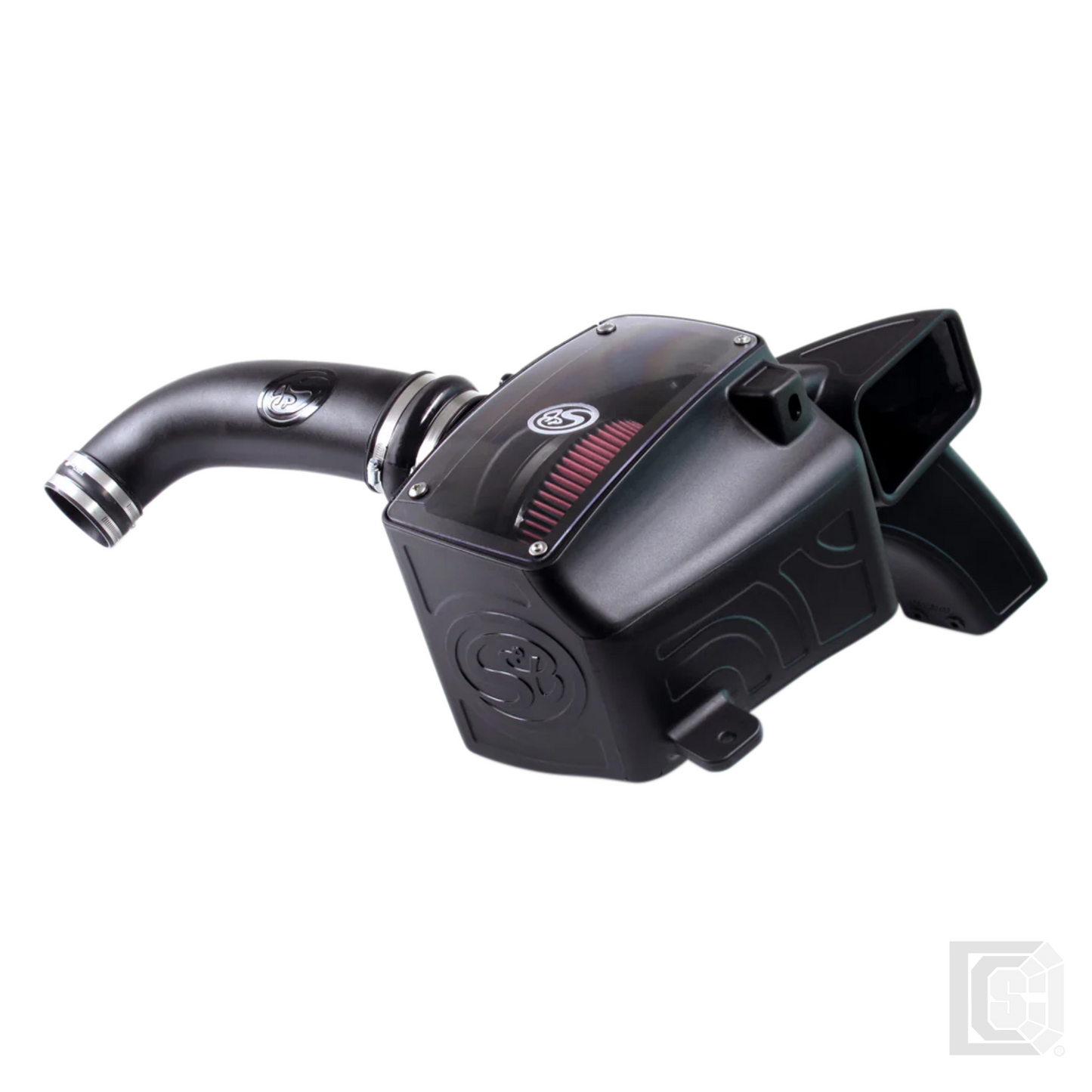 SB - Cold Air Intake For 03-08 Dodge Ram 1500 5.7L Hemi Oiled Cotton Cleanable Red - 75-5040