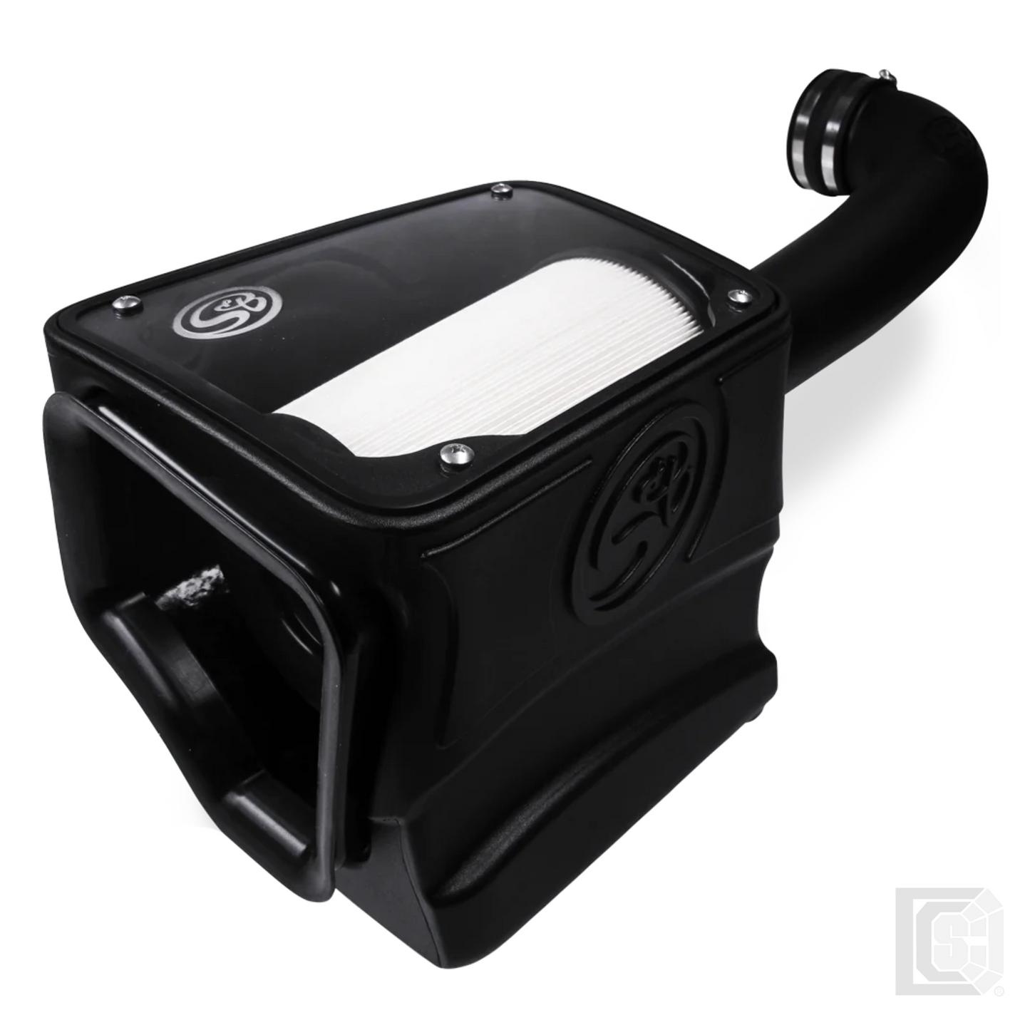 SB - Cold Air Intake For 14-16 Silverado/ Sierra 1500 5.3L, 6.2L, 15-16 Tahoe, Suburban, Yukon (XL)(Denali) 1500 5.3L, 6.2L Dry Extendable White - 75-5069D