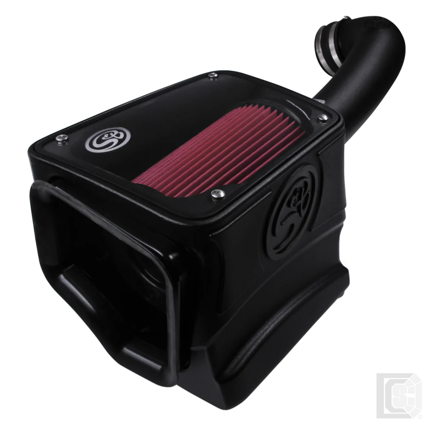 SB - Cold Air Intake For 14-16 Silverado/ Sierra 1500 5.3L, 6.2L, 15-16 Tahoe, Suburban, Yukon (XL)(Denali) 1500 5.3L, 6.2L Cotton Cleanable Red - 75-5069