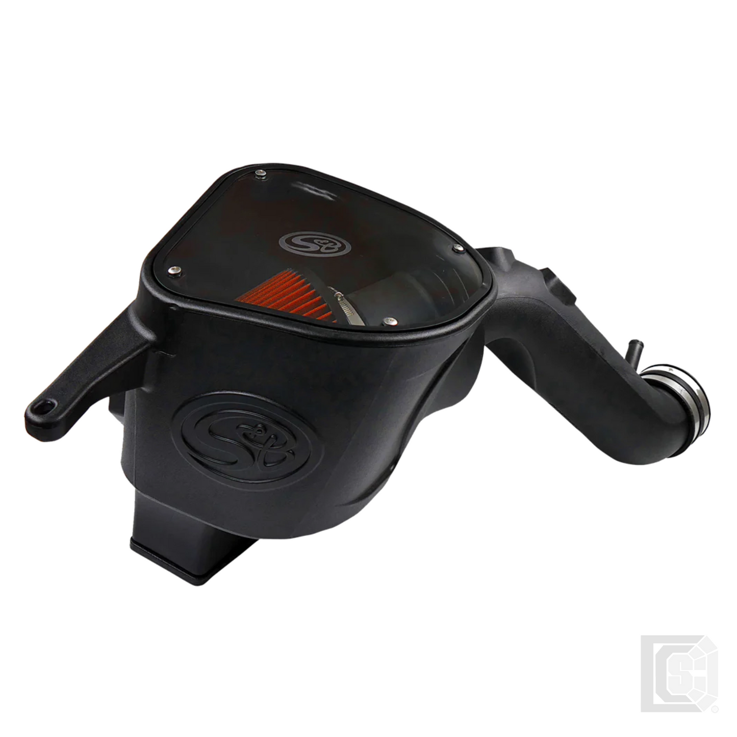 SB - Cold Air Intake For 10-12 Dodge Ram 2500 3500 6.7L Cummins Cotton Cleanable Red  - 75-5092
