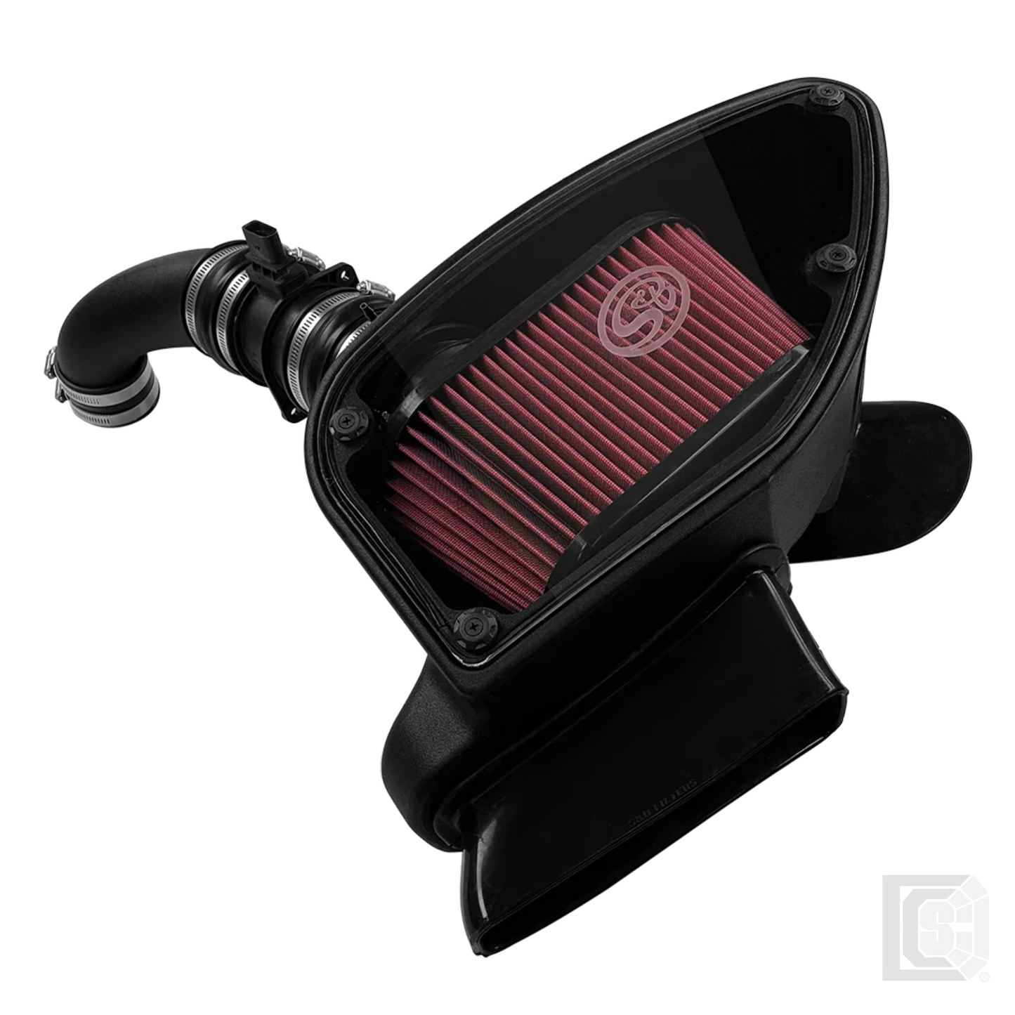 SB - Cold Air Intake For 10-14 VW 2.0L TDI , 2015 VW Jetta 2.0L TDI Dry Extendable White - 75-5099D