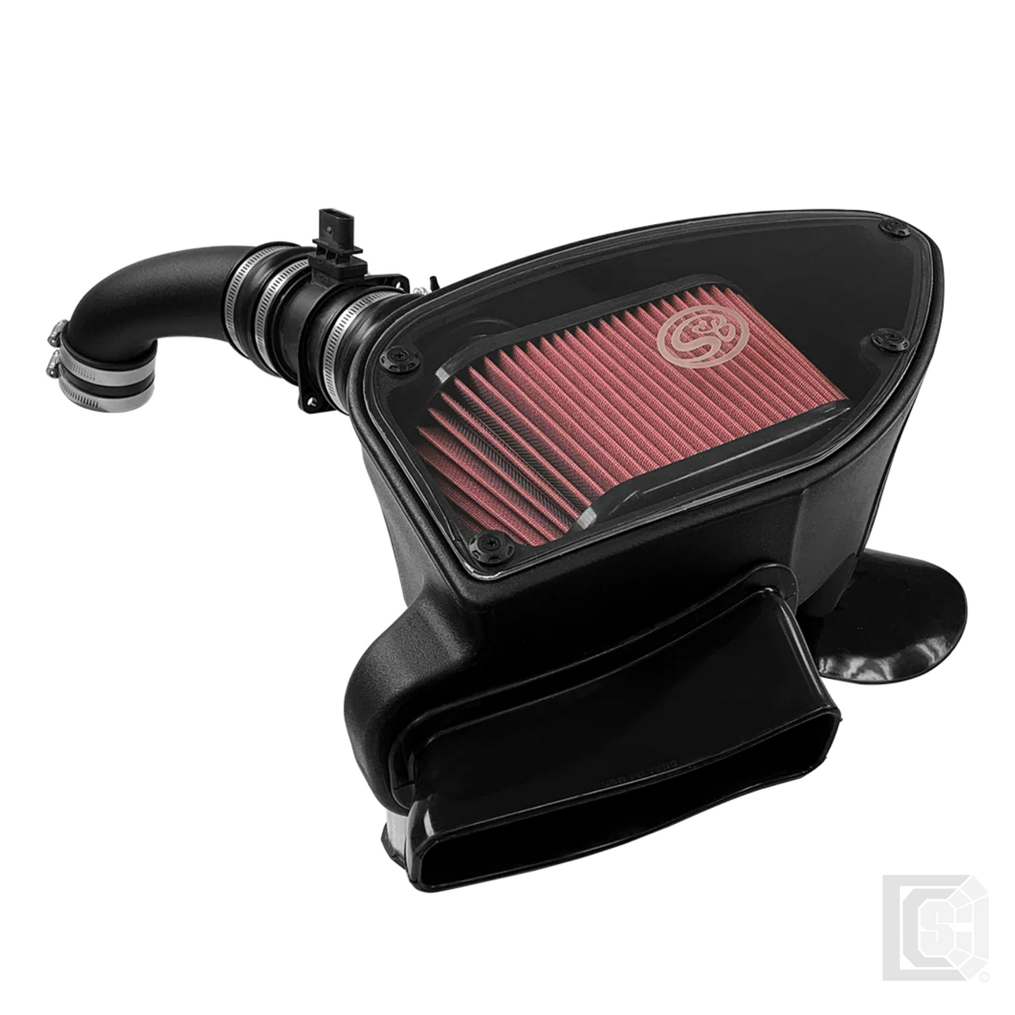 SB - Cold Air Intake For 10-14 VW 2.0L TDI , 2015 VW Jetta 2.0L TDI Cotton Cleanable Red - 75-5099