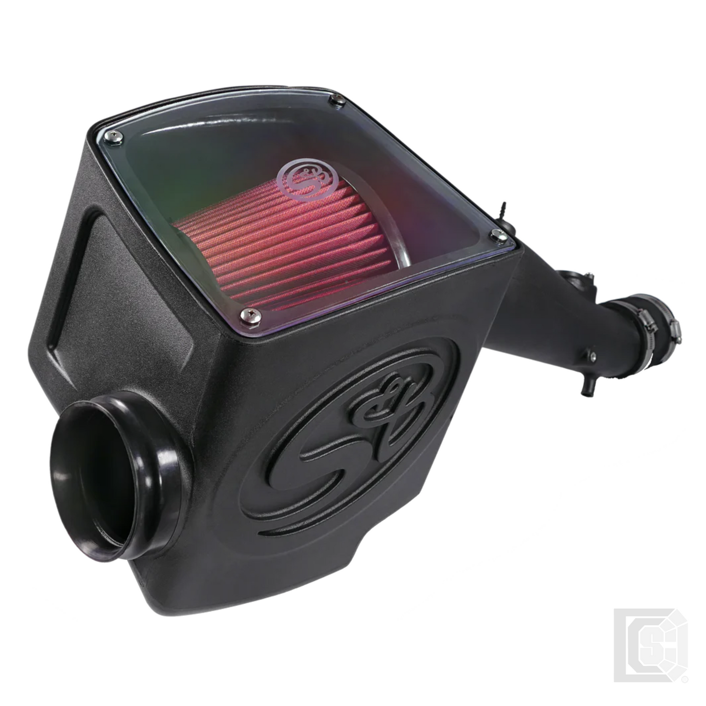 SB - Cold Air Intake For 12-15 Toyota Tacoma 4.0L Oiled Cotton Cleanable Red - 75-5100