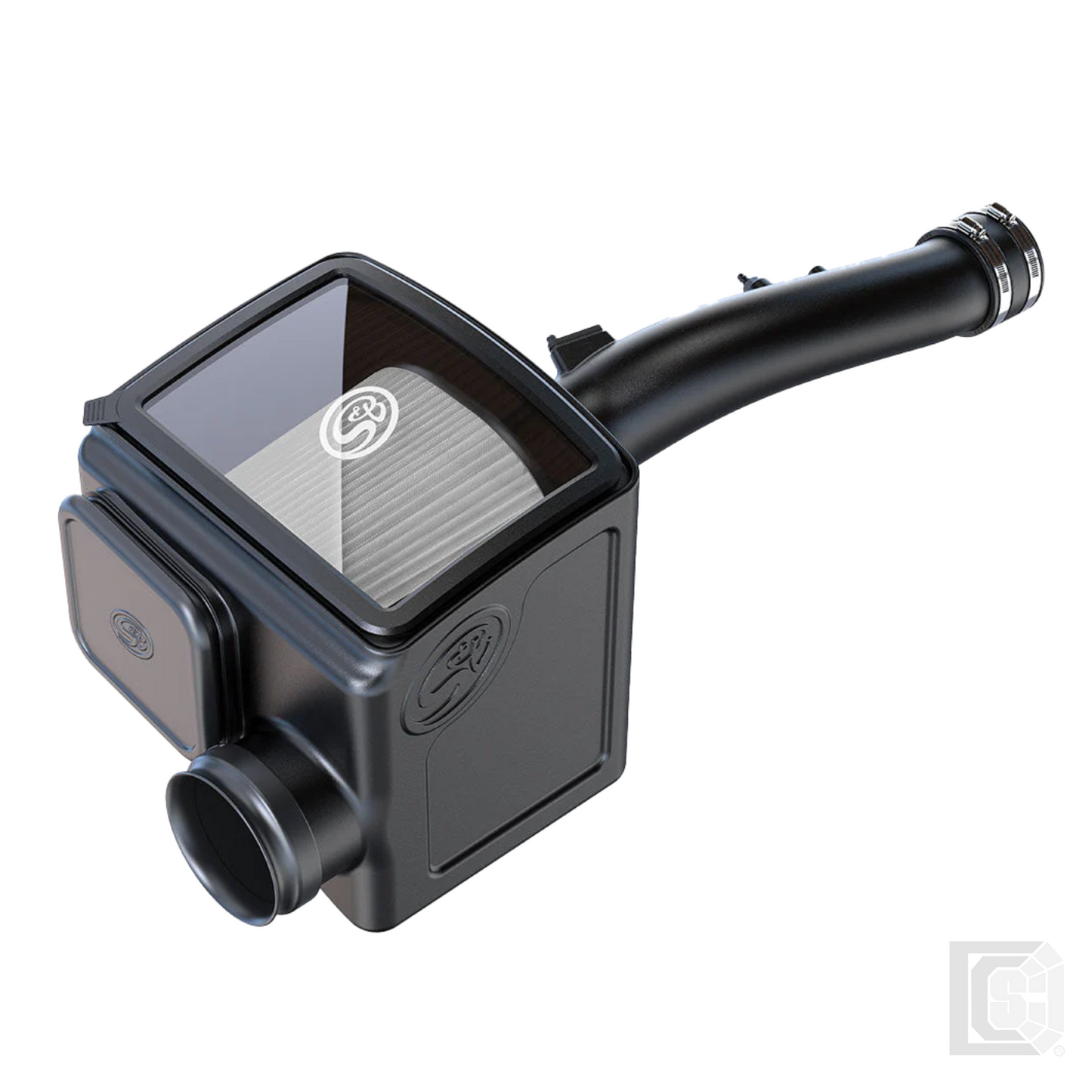 SB - Cold Air Intake For 10-22 Toyota 4Runner 10-14 FJ Cruiser 4.0L 4X4 Dry Extendable White - 75-5115D