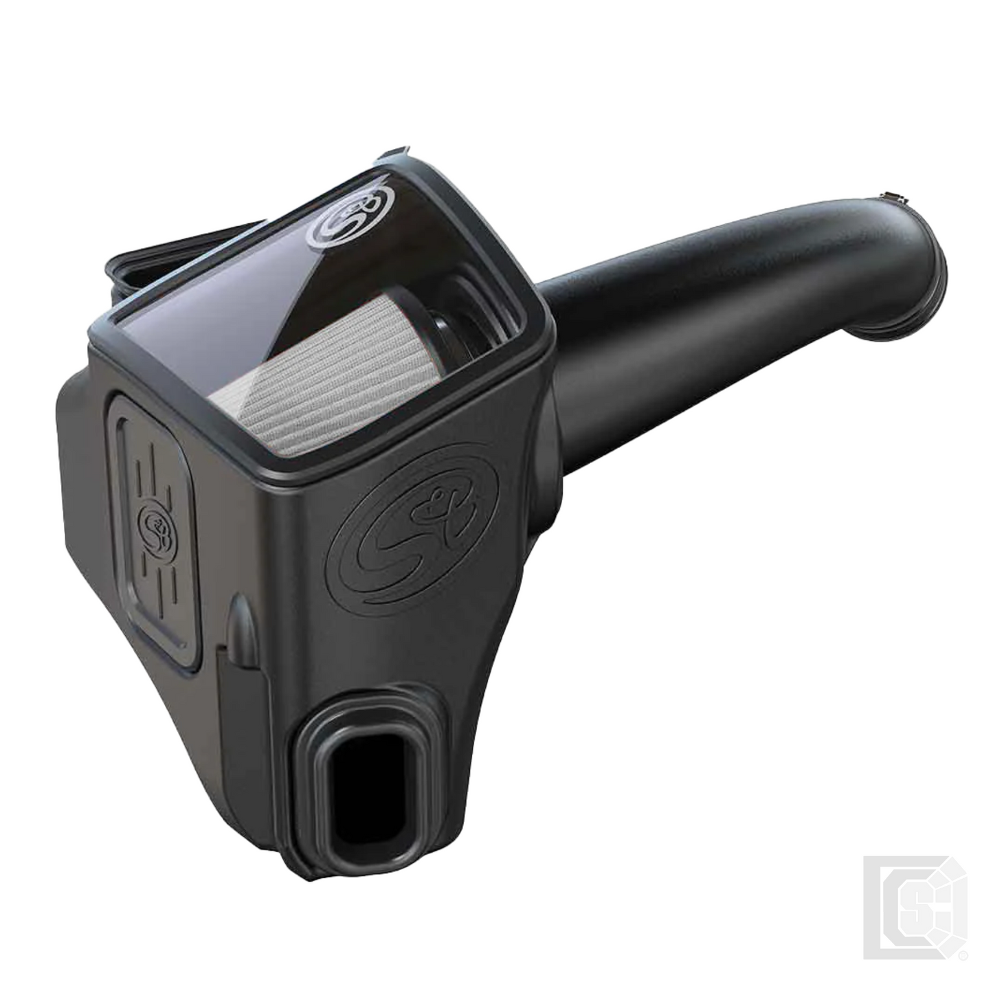 SB - Cold Air Intake For 20-21 Chevrolet Silverado GMC Sierra V8-6.6L L5P Duramax Dry Extendable - 75-5136D