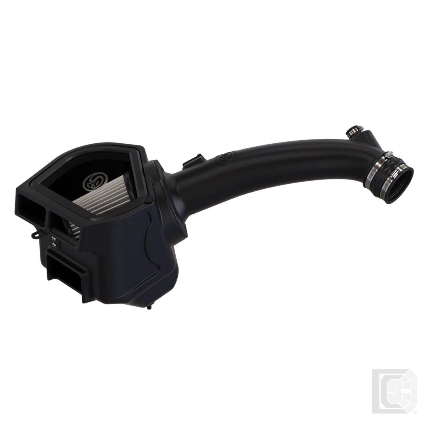 SB - Cold Air Intake For 20-23 Jeep Wrangler / Gladiator 3.0L Ecodiesel Dry Extendable White - 75-5145D