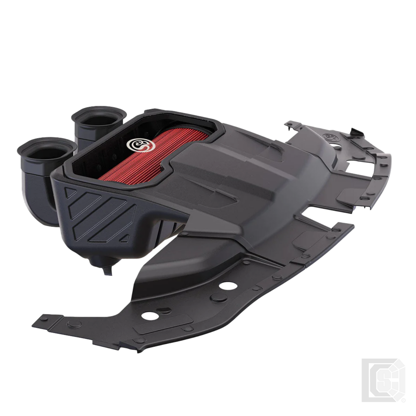 SB - Cold Air Intake for the 21-22 RAM 1500 TRX V8 6.2L Cotton Cleanable Red - 75-5150