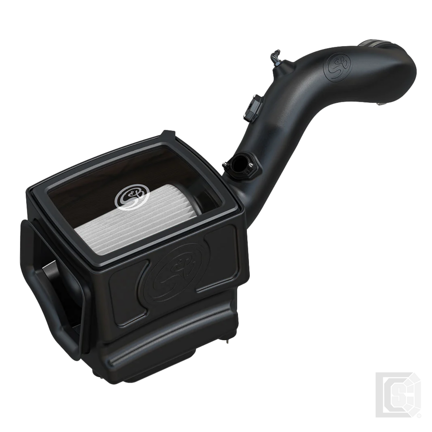 SB - Cold Air Intake For 09-13 Silverado/Sierra 1500 09-14 Tahoe, Yukon, Suburban, Escalade, Avalanche Dry Extendable Filter - 75-5155D