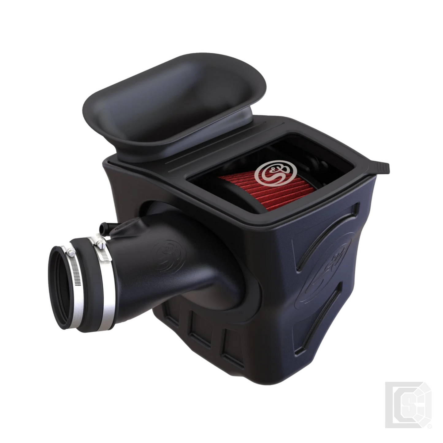 SB - Cold Air Intake For21-22 Jeep Wrangler 392 6.4L Cotton Cleanable Red - 75-5159