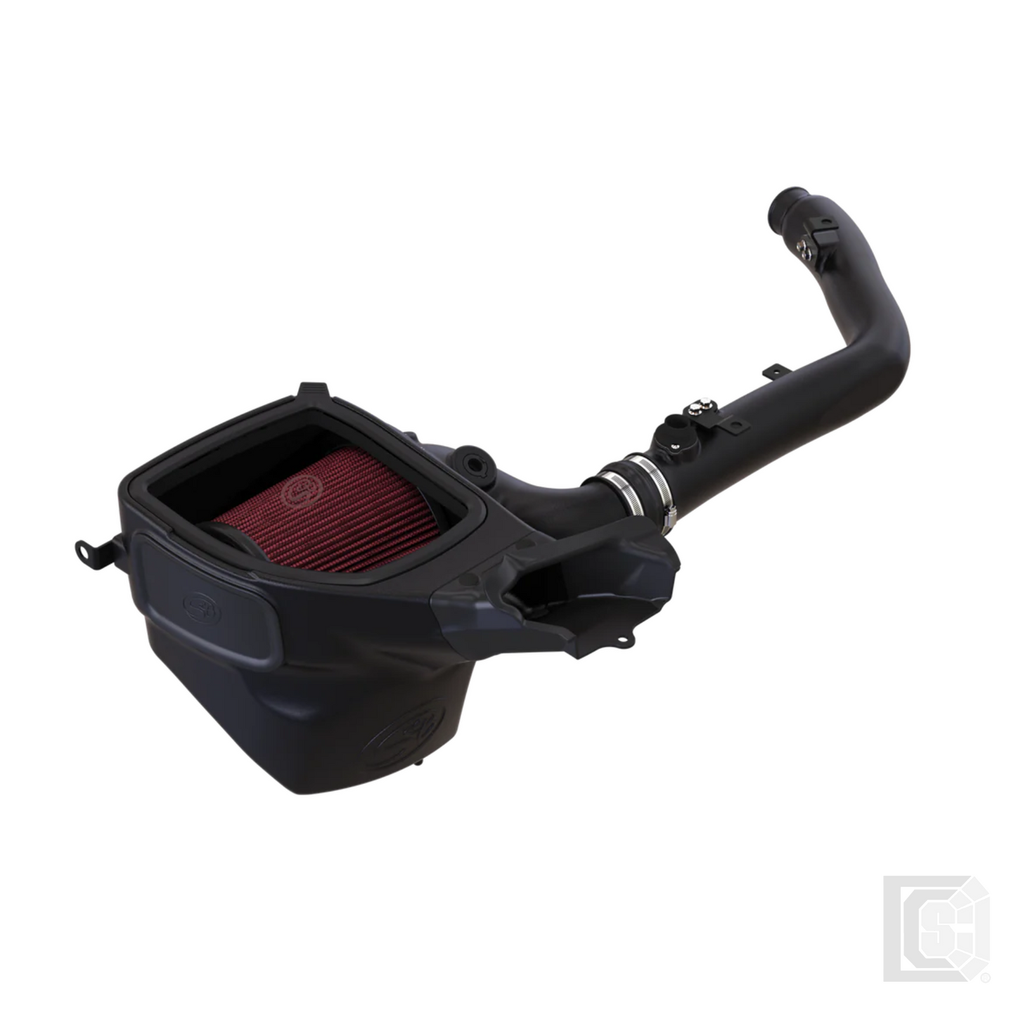 SB - Cold Air Intake For 21-23 Ford Bronco 2.7L Cotton Cleanable Filter - 75-5162