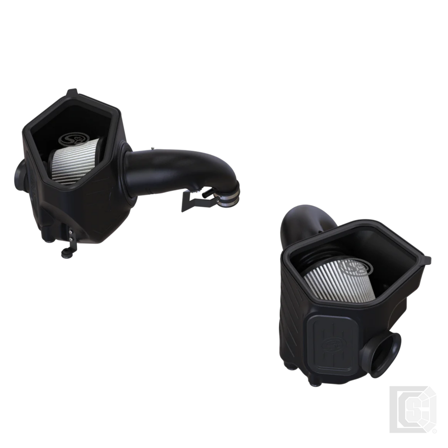 SB - Cold Air Intake kit for the 2022-2023 Toyota Tundra V6 3.4L and 3.4L Hybrid - Dry Extendable Filter - 75-5163D