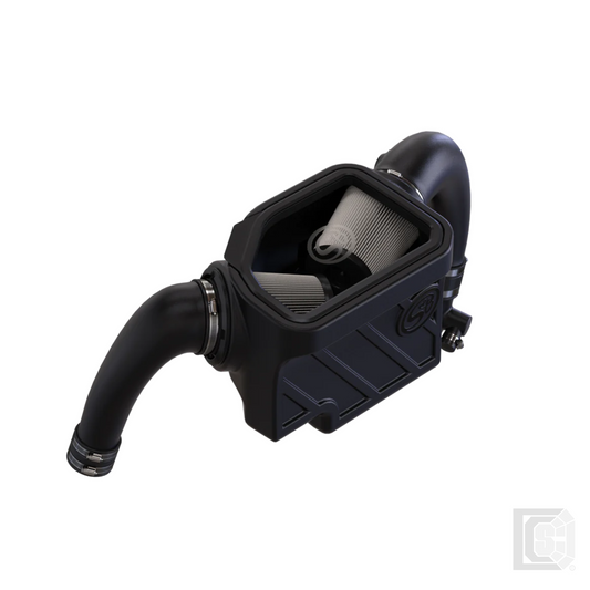 SB -  Cold Air Intake For 2020-2023 Ford Explorer St, King Ranch, Lincoln Aviator 3.0L with Dry Extendable Filter - 75-5174D