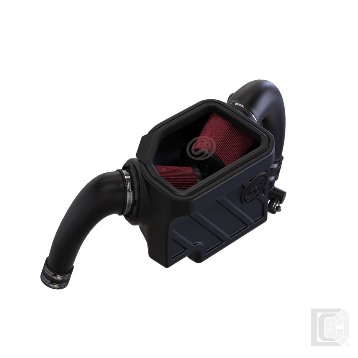 SB - Cold Air Intake For 2020-2023 Ford Explorer St, King Ranch, Lincoln Aviator 3.0L with Cotton Cleanable Filter - 75-5174