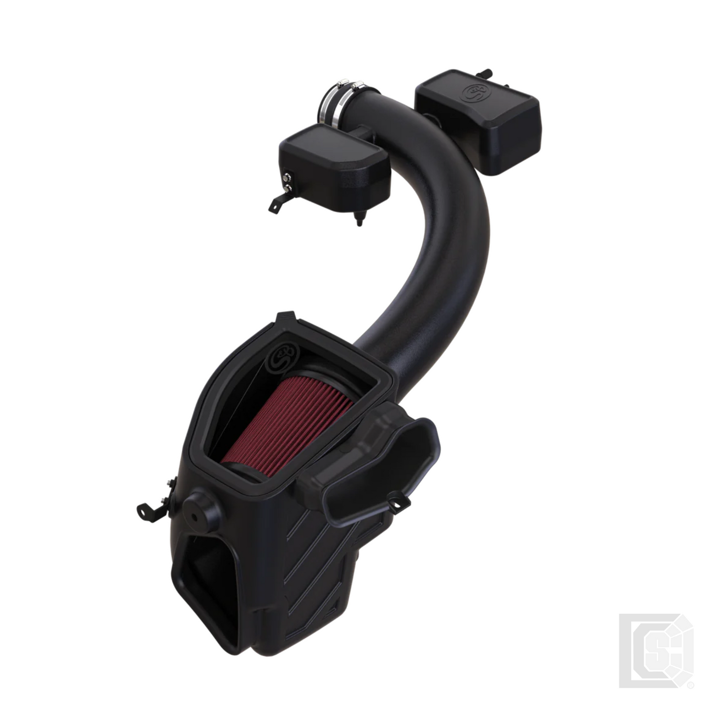SB - Cold Air Intake For 20-22 Ford F250 F350 6.2L Gas Cotton Cleanable Filter - 75-5187