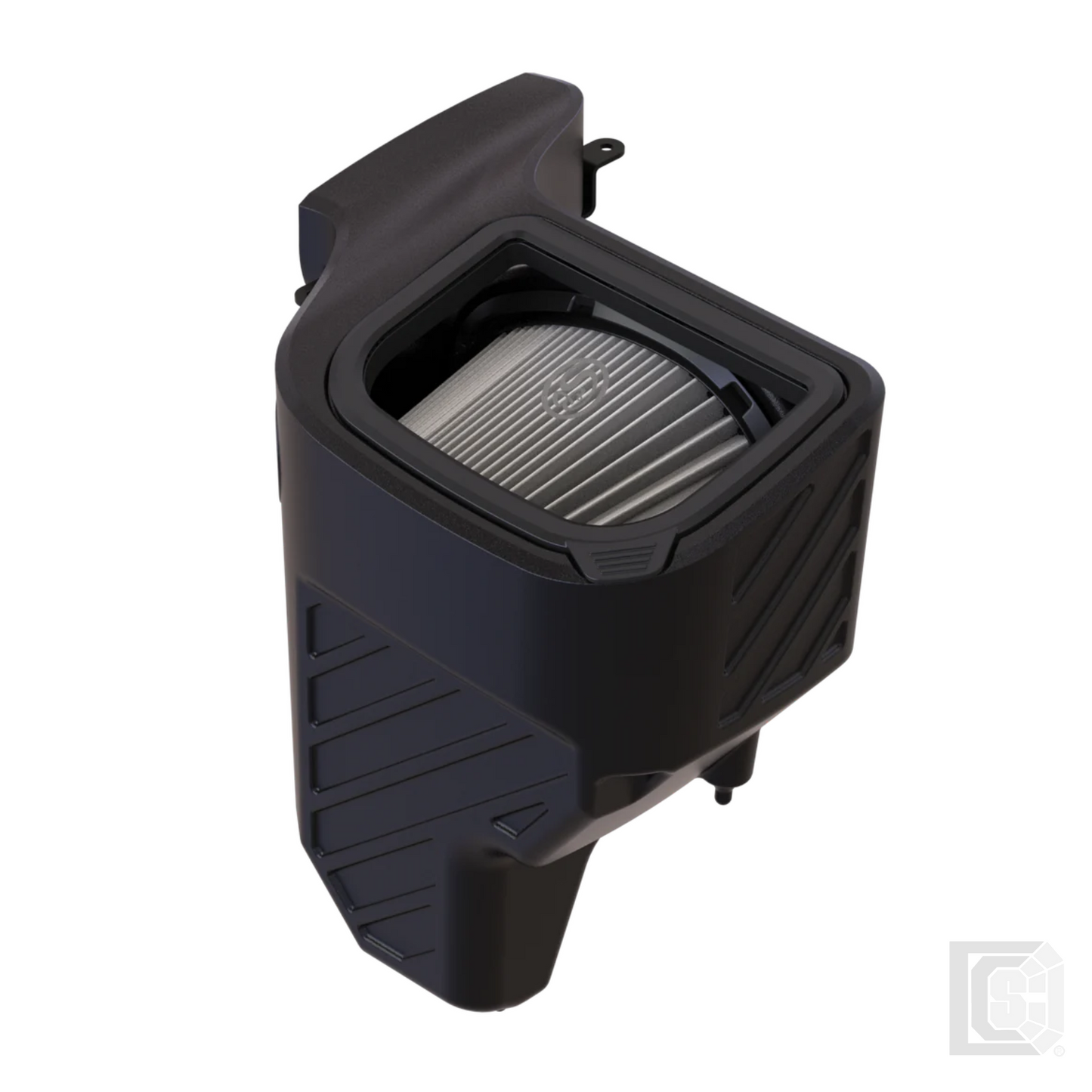 SB - Cold Air Intake For 2019-2023 Ford Edge ST, Lincoln Nautilus 2.7L with Dry Extendable Air Filter - 75-5190D