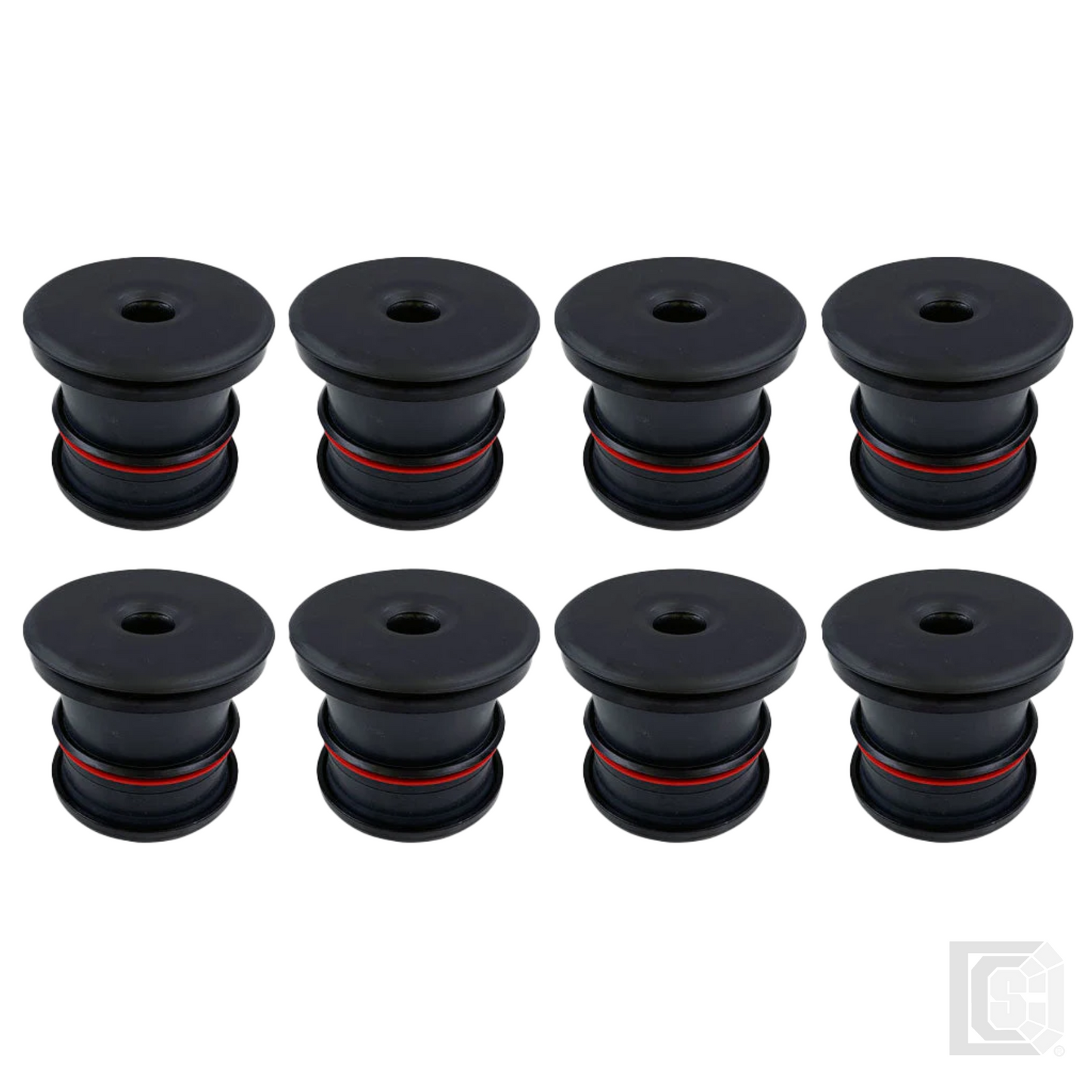 SB - Silicone Body Mount Kit For 08-16 Ford F-250/F-350 Powerstroke 6.4L/6.7L Crew Cab 8 Pc - 81-1003
