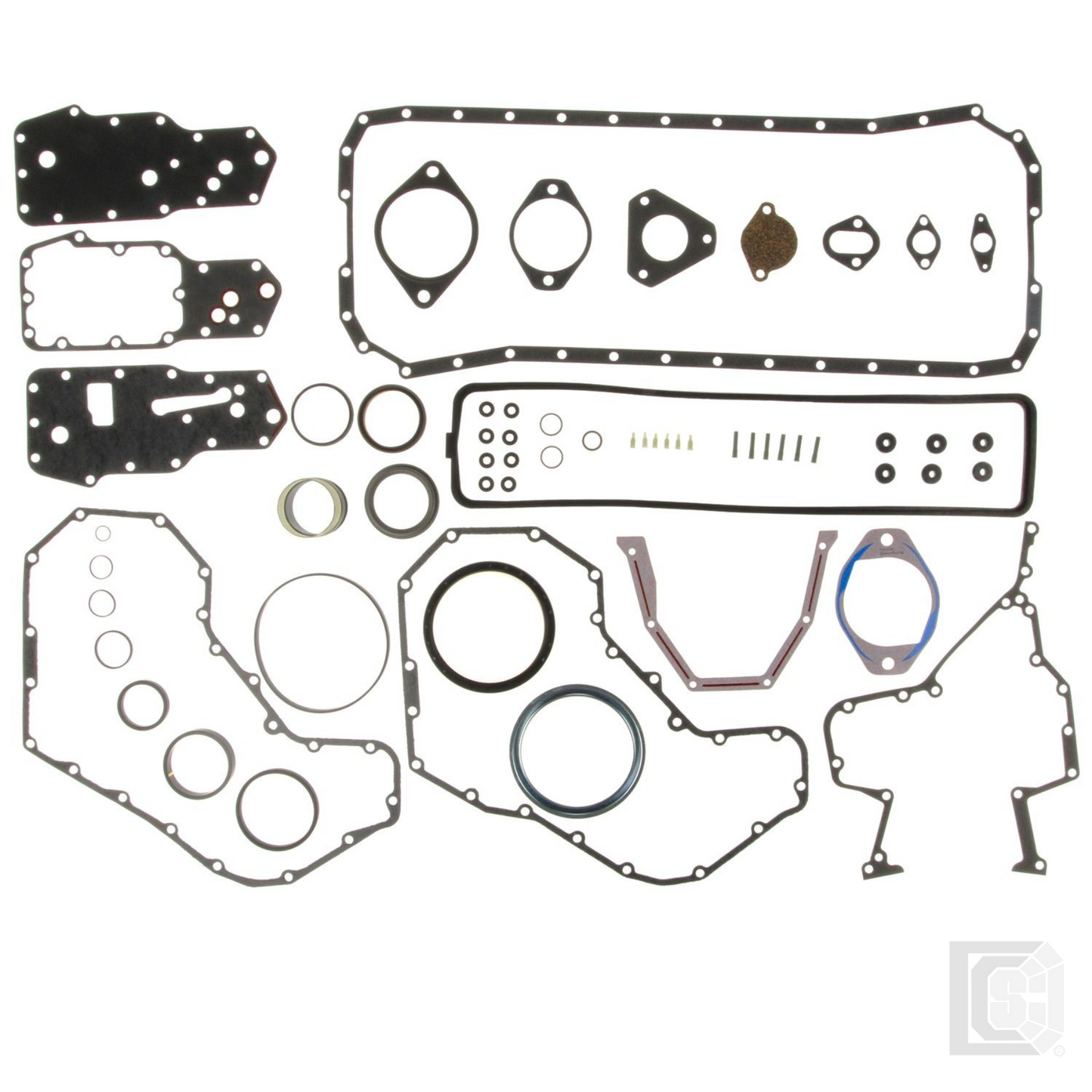 Mahle -  92 - 97 Freightliner FL/FS Series & Kenworth K300/T300 Engine Conversion Gasket Set - CS4068