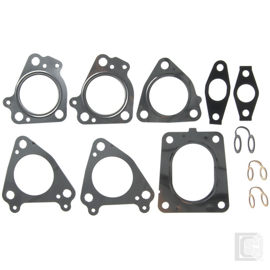 Mahle - 11 - 16 GM 6.6L Duramax Turbocharger Mounting Gasket Set - GS33937