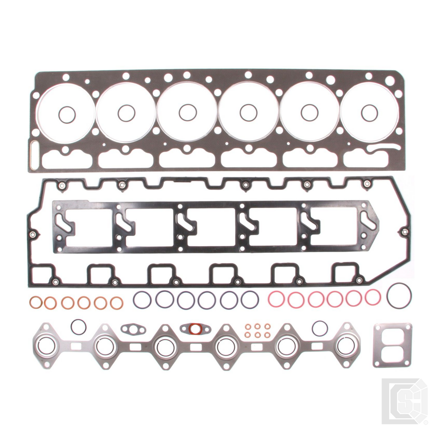 Mahle - Detroit Diesel Engine Cylinder Head Gasket Set - HS54189