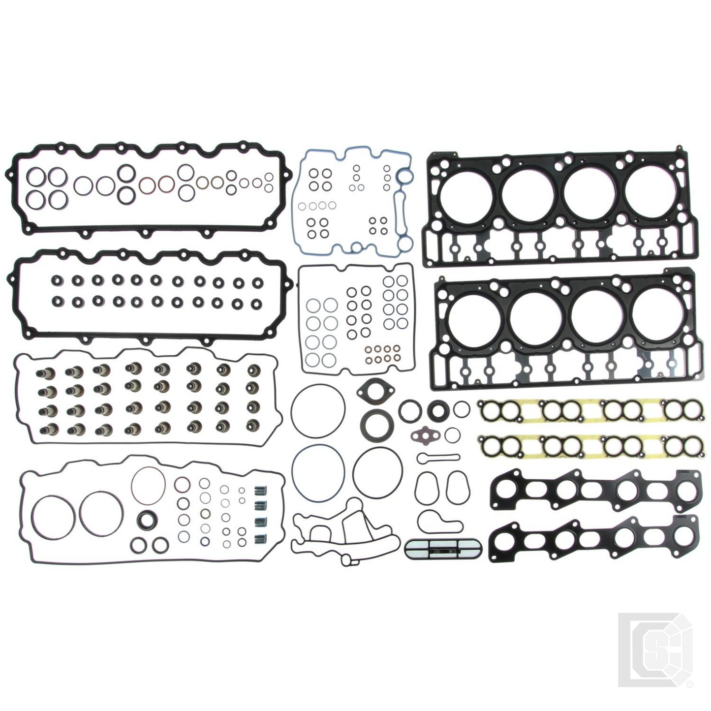 Mahle - Ford Power Stroke Engine Cylinder Head Gasket Set - HS54579