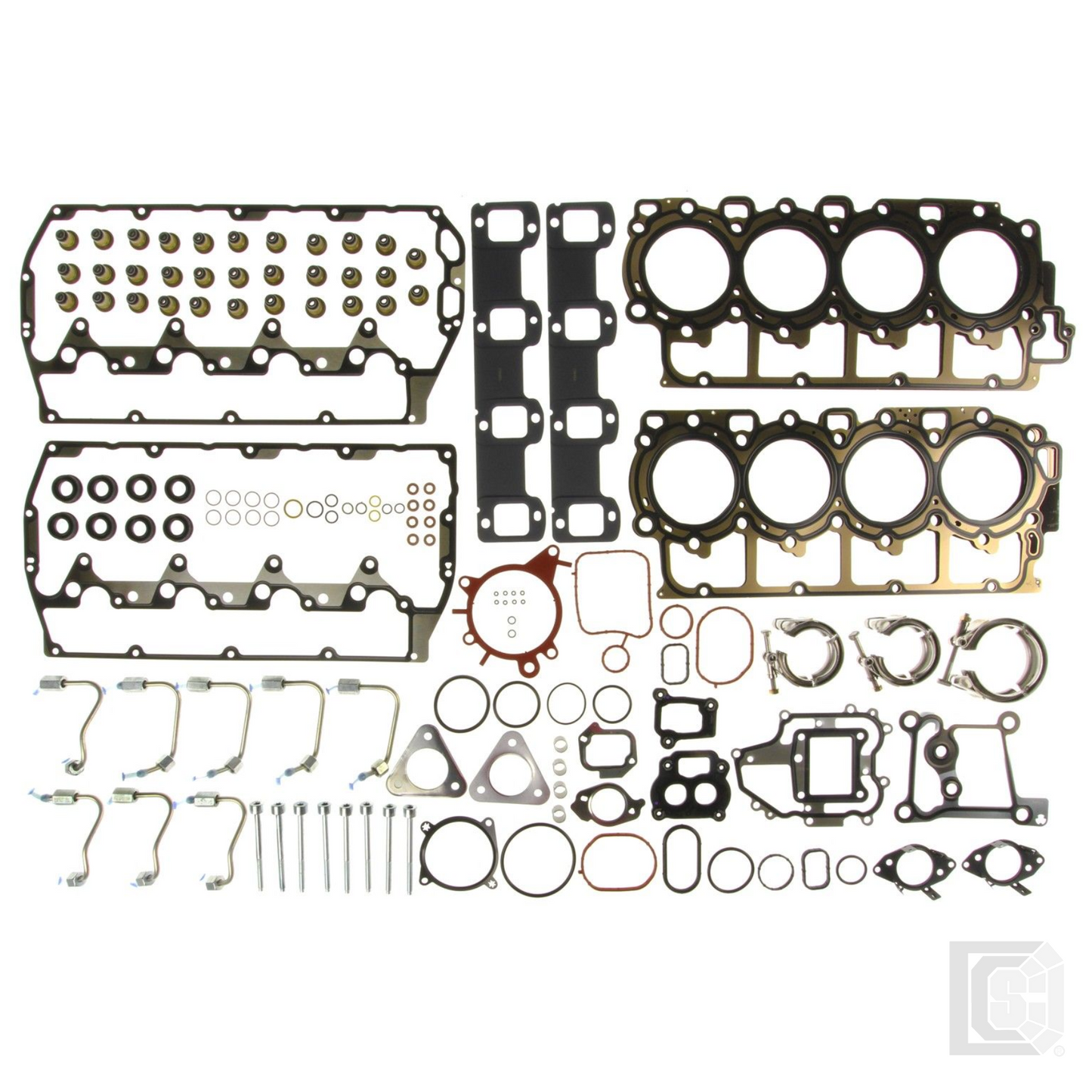 Mahle - 11 - 14 Ford 6.7L Power Stroke Engine Cylinder Head Gasket Set - HS54886
