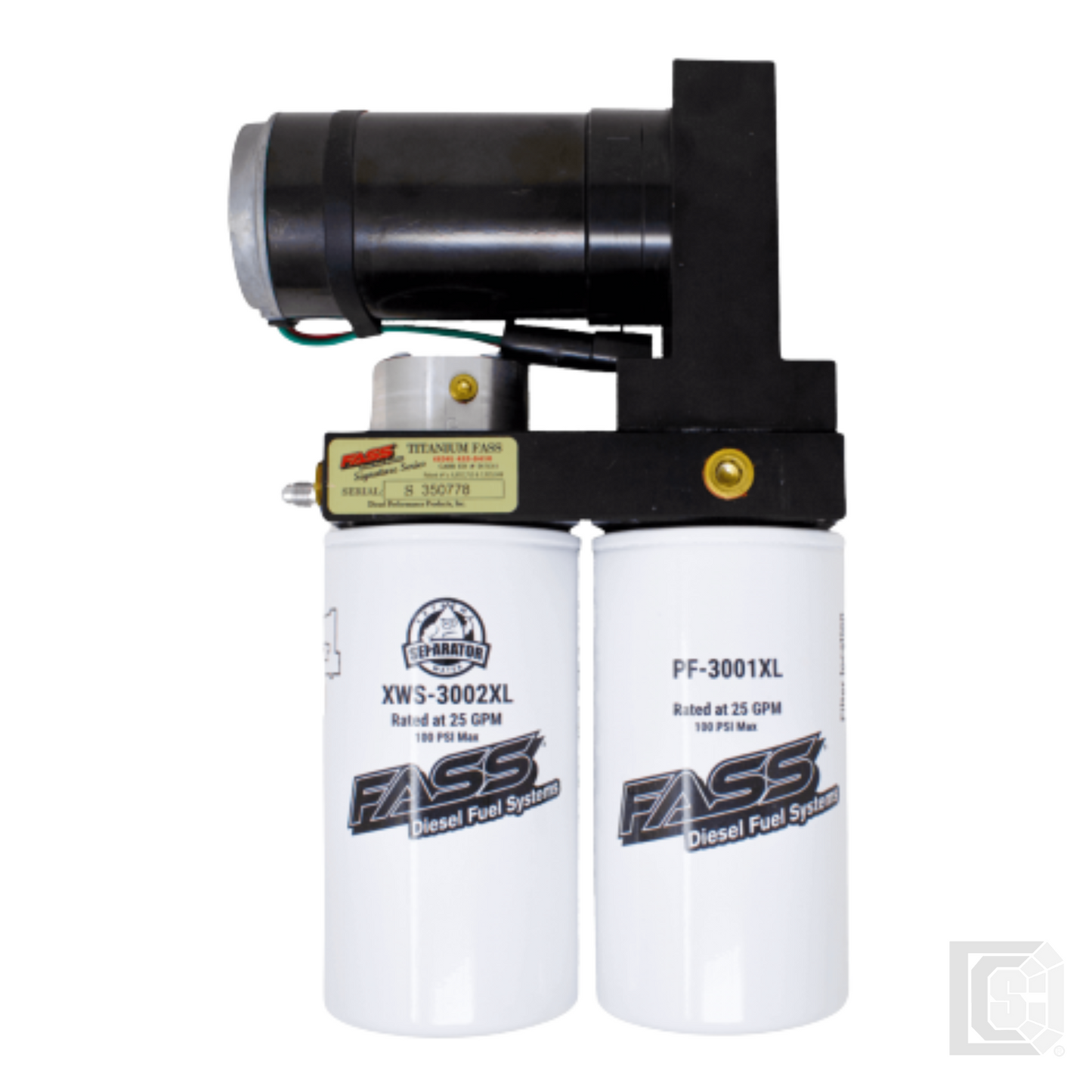 FASS - Industrial Series Diesel Fuel System Class 8 Semi 16-18PSI 250GPH Universial - IND250G