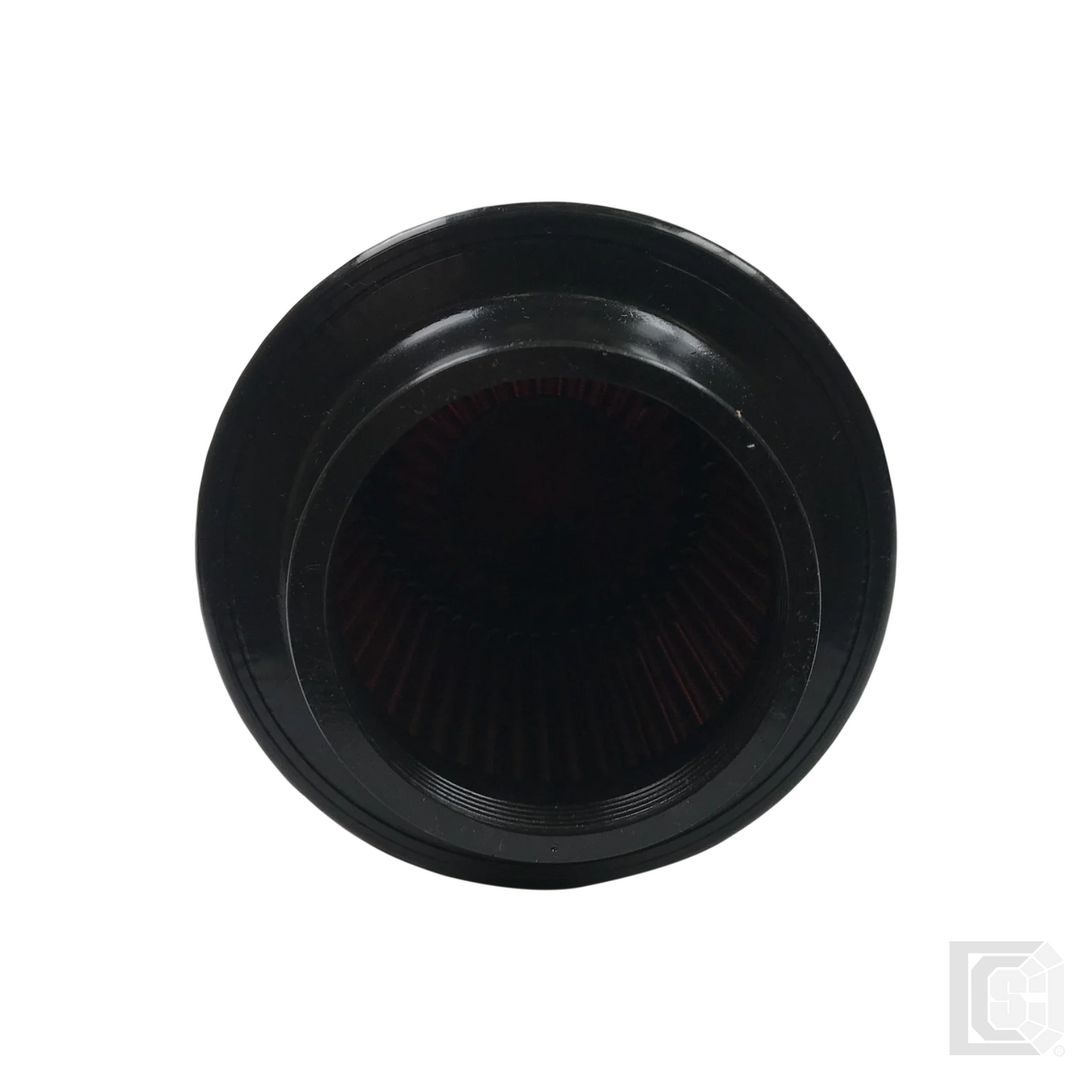 SB - Air Filter For Intake Kits 75-2557 Oiled Cotton Cleanable 7 Inch Red - KF-1015