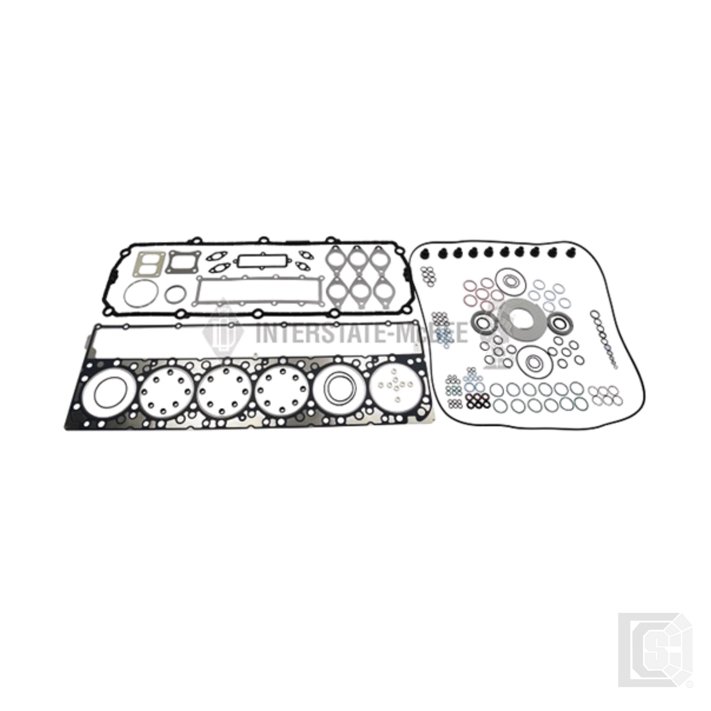 Interstate McBee - CAT C10/C11/C12/C13 Replacement Cylinder Head Gasket Set - MCBC13013