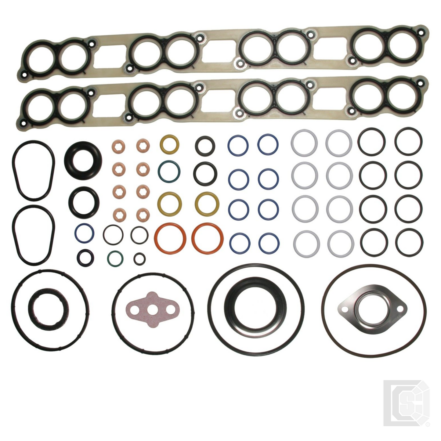Mahle - 03 - 10 Ford 6.0L Powerstroke Engine Intake Manifold Gasket Set - MIS19311