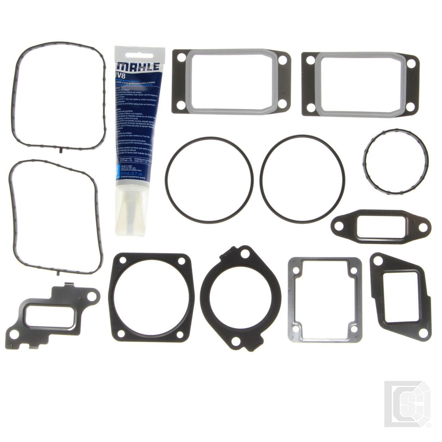 Mahle - 06 - 07 GM 6.6L Duramax Engine Intake Manifold Gasket Set - MIS19403