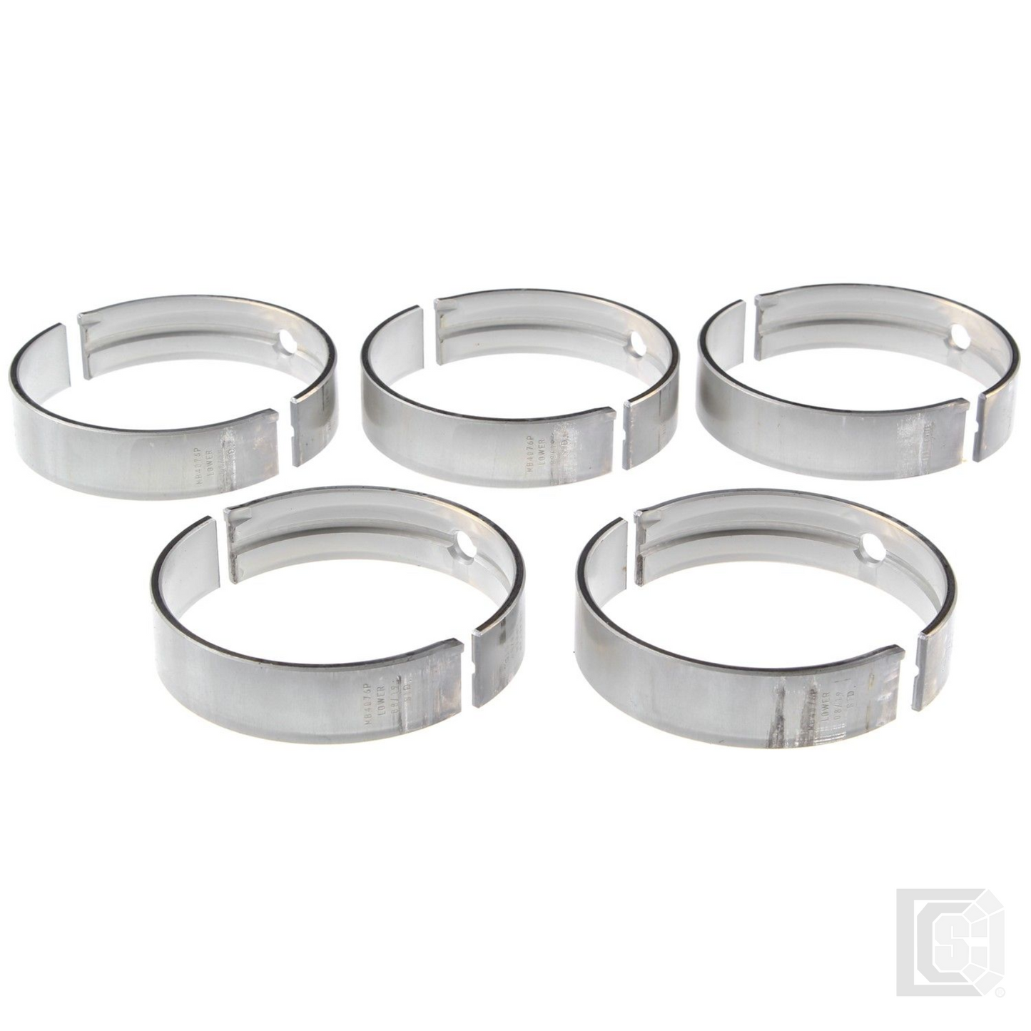 Mahle - 6.6L Duramax Engine Crankshaft Main Bearing Set - MS2382P