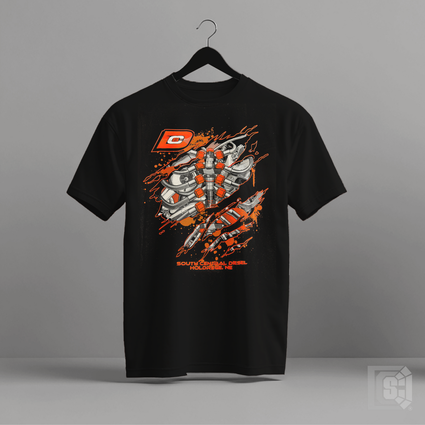 SCD Engine Rip Tee