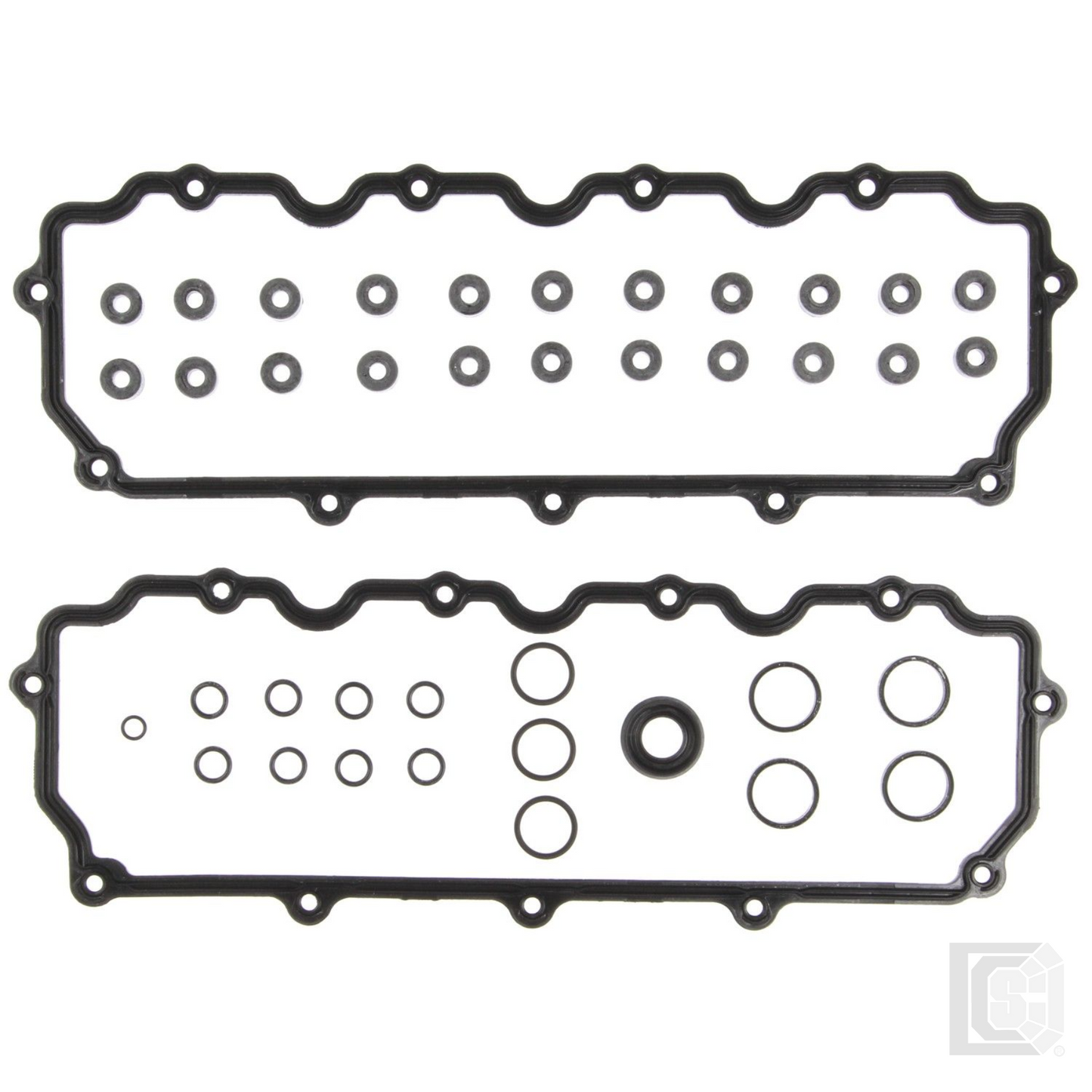 Mahle - 6.0L Power Stroke Engine Valve Cover Gasket Set - VS50742