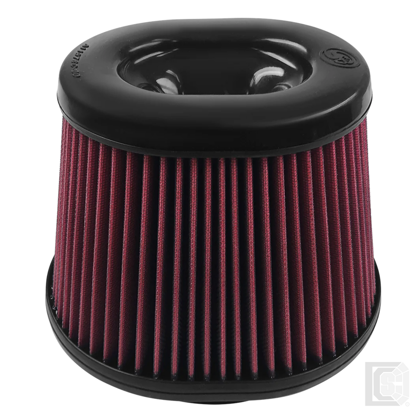 SB - Air Filter For Intake Kits 75-5018 Oiled Cotton Cleanable Red - KF-1036