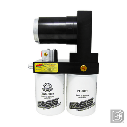 FASS - Titanium Signature Series Diesel Fuel System 100GPH (16-18 PSI) 1998.5-2004 Dodge Cummins 5.9L, Stock-600hp - TSD08100G