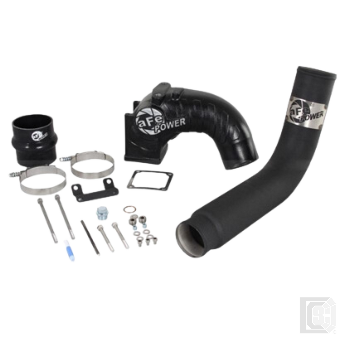 aFe - BladeRunner 3.5' Intake Manifold with Intercooler Tube For 03-07 Dodge Trucks L6-5.9L (td) - 46-11012