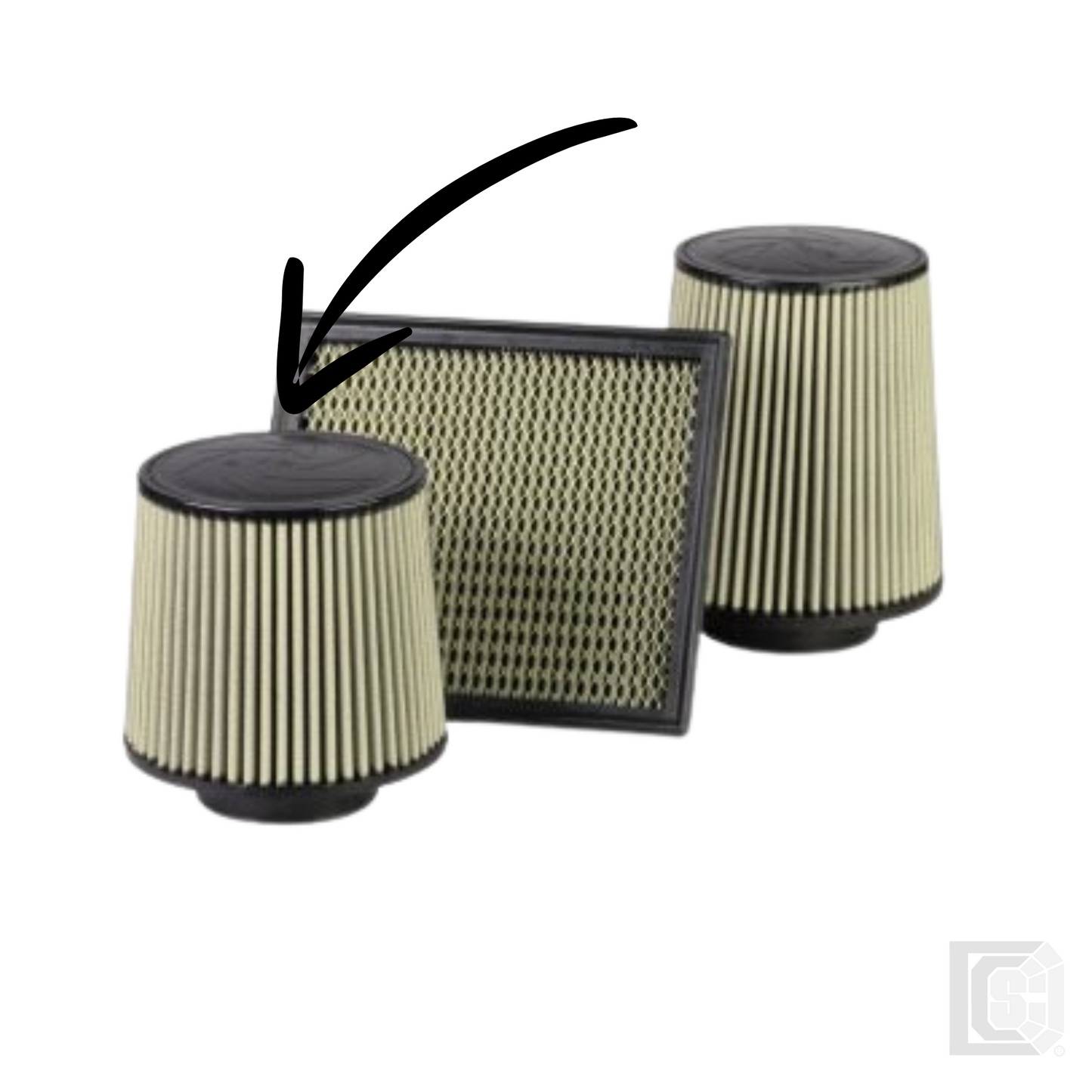 aFe - Magnum Flow Pro Guard 7 Air Filter For 96-04 Ford Mustang V8 - 71-10004