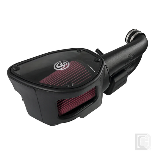 SB - Cold Air Intake For 12-18 Jeep Wrangler JK V6-3.6L Oiled Cotton Cleanable Red  - 75-5060