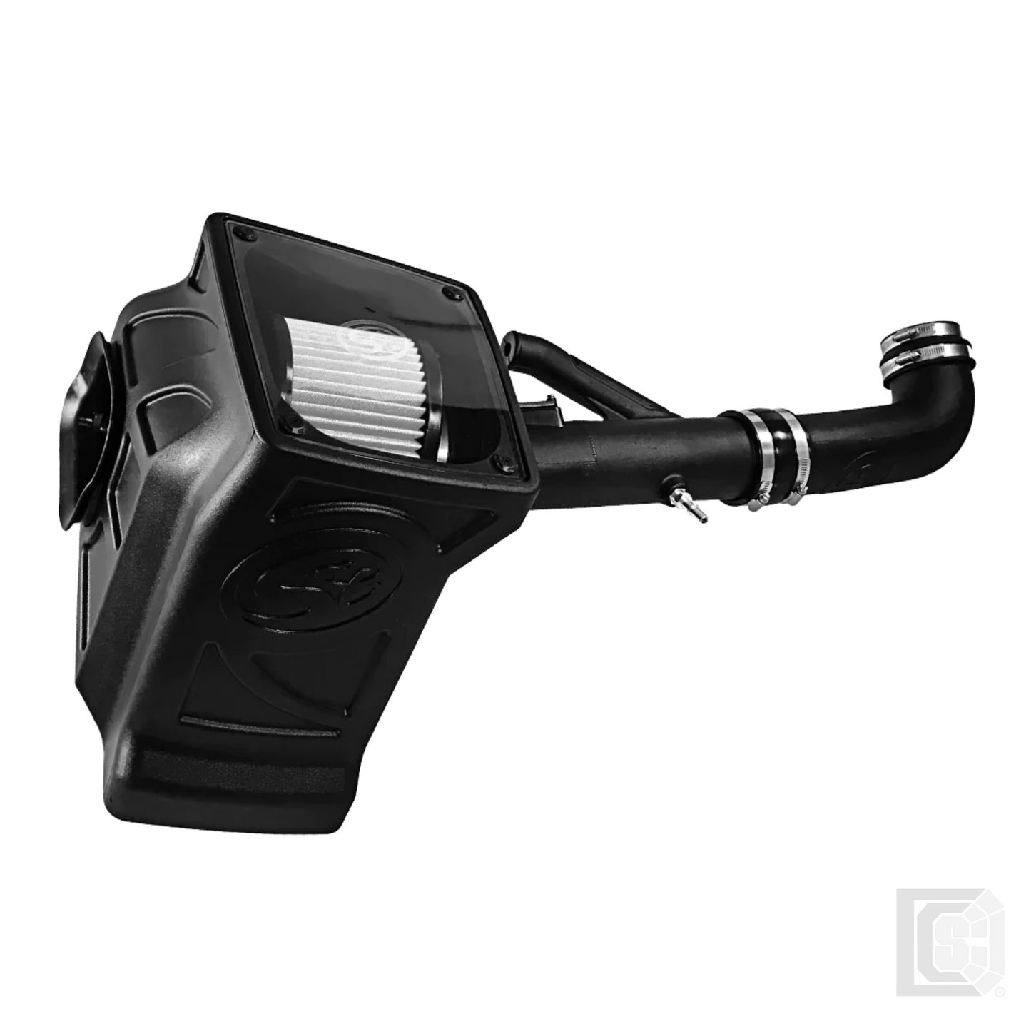 SB - Cold Air Intake For 17-22 Chevrolet Colorado GMC Canyon 3.6L V6 Dry Extendable White  - 75-5089D