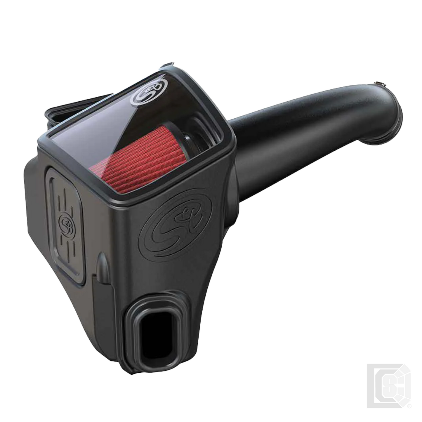 SB - Cold Air Intake For 20-21 Chevrolet Silverado GMC Sierra V8-6.6L L5P Duramax Cotton Cleanable  - 75-5136