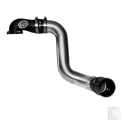 SB - Intake Elbow With Cold Side Intercooler Piping & Boots - 03-04 Ford Powerstroke 6.0L - 76-1003B