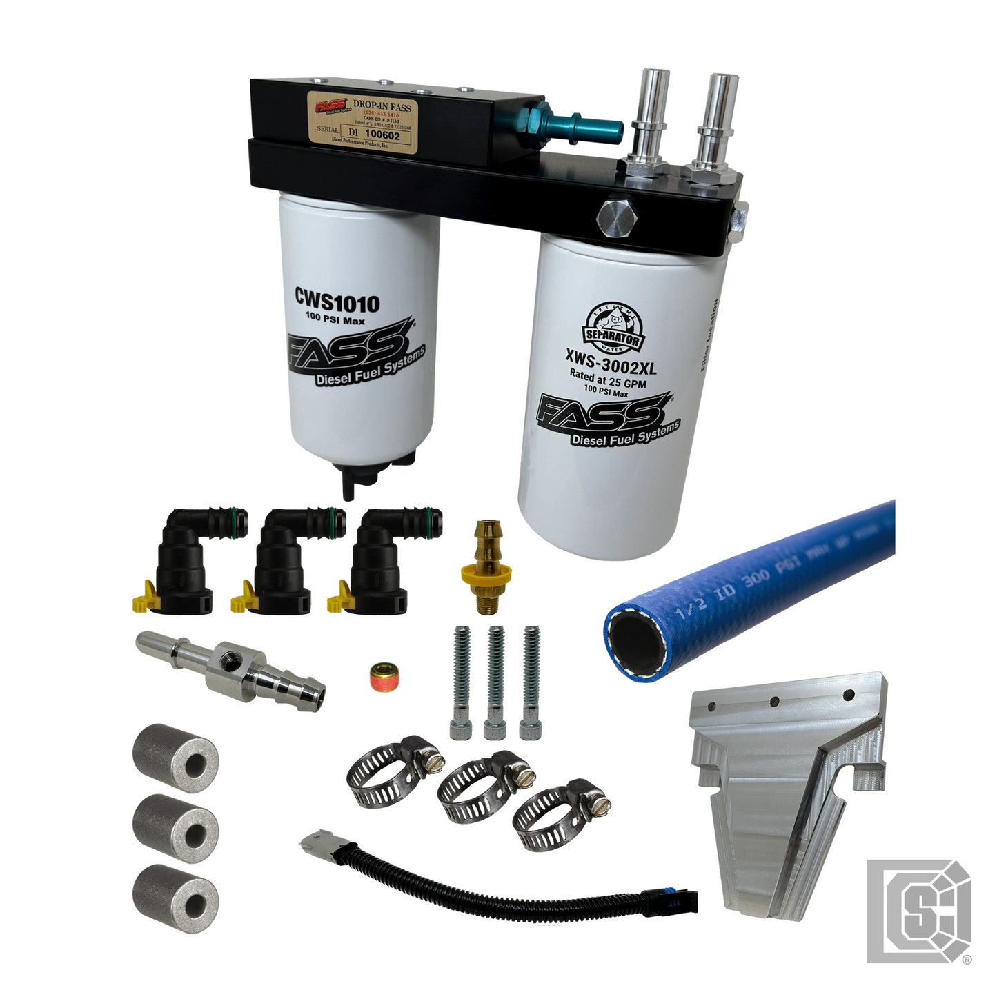 FASS - Drop-In Series Diesel Fuel System 2017-2024 Ford 6.7L Powerstroke - DIFSFRD1001