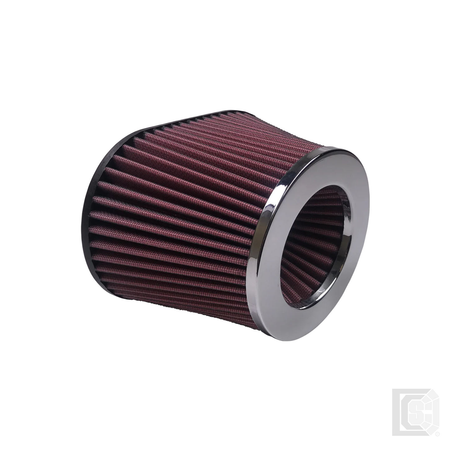 SB - Air Filter For Intake Kits 75-3011 Oiled Cotton Cleanable Red   - KF-1005