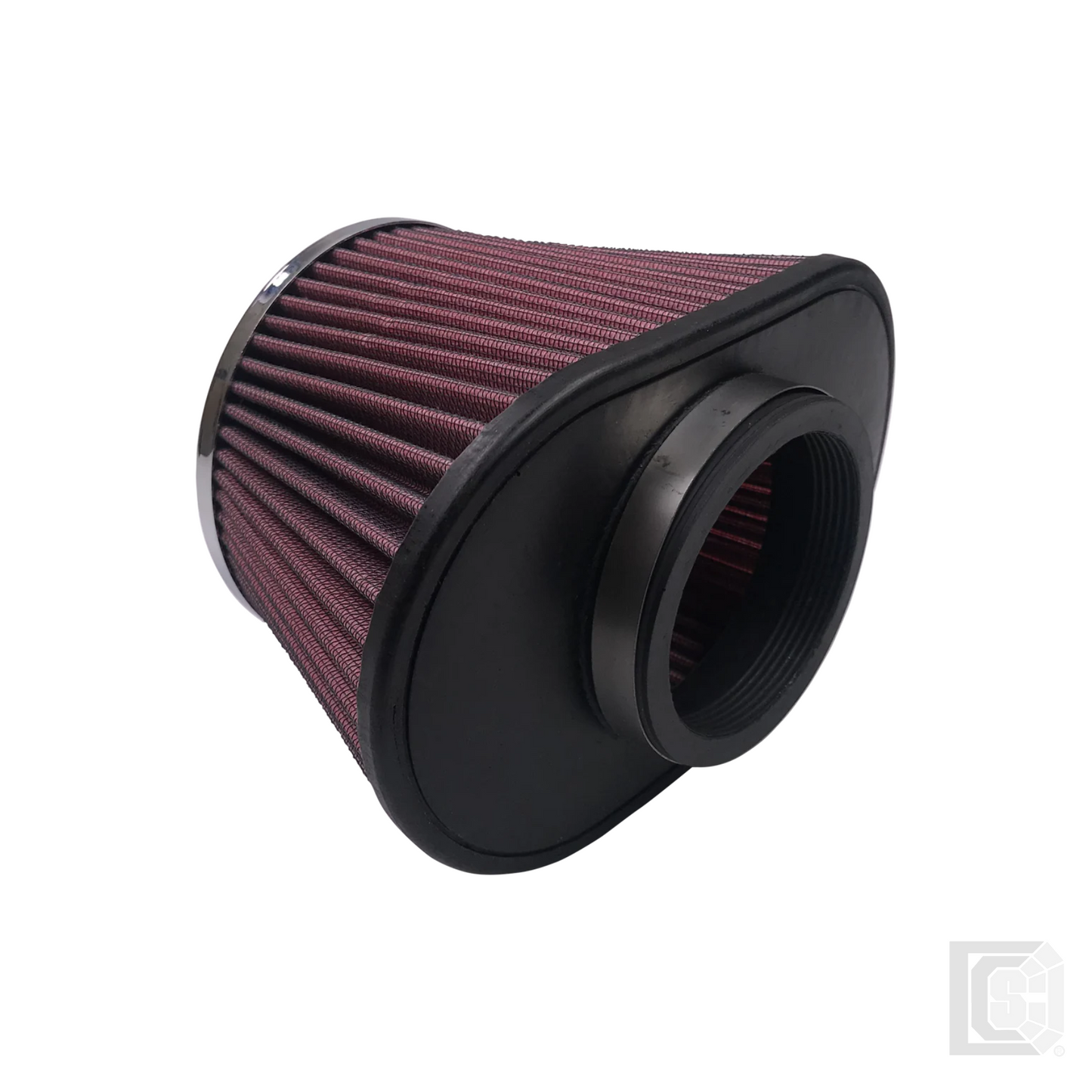 SB - Air Filter For Intake Kits 75-3011 Oiled Cotton Cleanable Red   - KF-1005