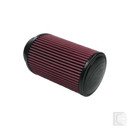 SB - Air Filter For Intake Kits 75-2530 Oiled Cotton Cleanable Red   - KF-1006