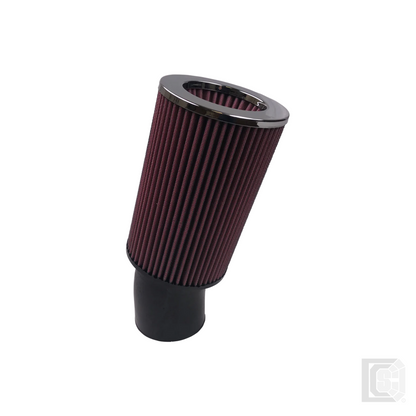 SB - Air Filter For Intake Kits 75-3025-1,75-3017-2 Oiled Cotton Cleanable Red   - KF-1007